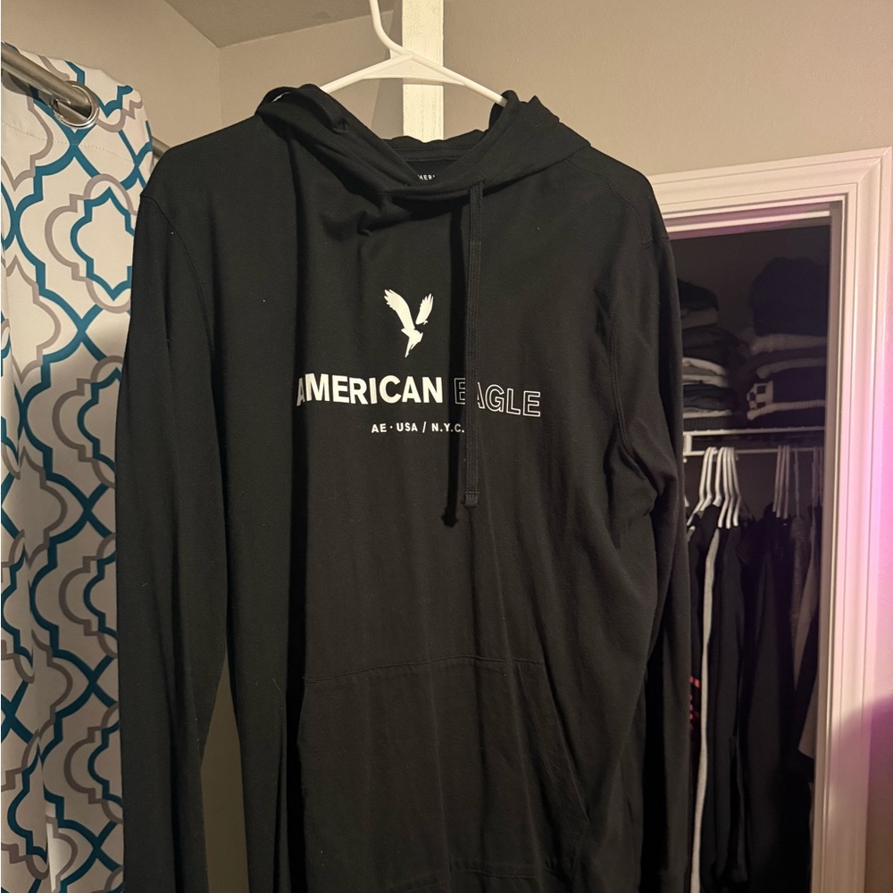 American eagle black men’s hoodie